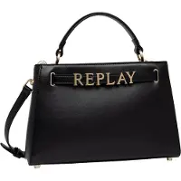 Replay Umhängetasche Handtasche Crossbody Bag Black schwarz