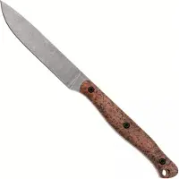 White River Knives GripXodus 4 WREX4-CM Stonewashed S35VN, Copper Metallic GripX, Fahrtenmesser