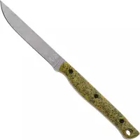 White River Knives GripXodus 3 WREX3-CY Stonewashed S35VN, Classic Yellow GripX, Fahrtenmesser