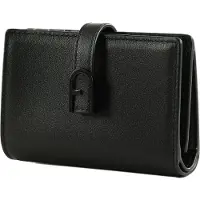 Furla Portemonnaie - Flow S Compact Wallet - Gr. unisize - in Schwarz - für Damen