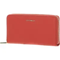 Coccinelle Metallic Soft Zip Around Wallet