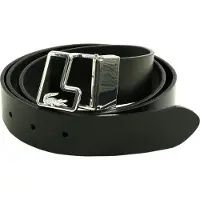 Lacoste Plain Leather Belt