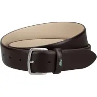 Lacoste Elegance 35 Flat Raw Edge Belt