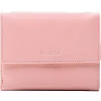 Esquire Leder Geldbörse Viktoria Wallet With Flap Apricot Blush rosa