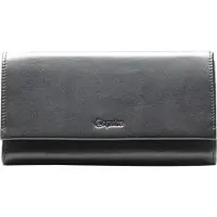 Esquire Geldbörse New Silk Ladies Long Wallet Black schwarz