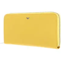 Golden Head Geldbörse Madrid RFID Protect Zipped Wallet Sun Yellow gelb