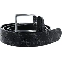 GUESS Herrengürtel Vezzola BM7781 P3435 Schwarz