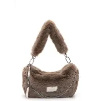 Suri Frey Schultertasche Umhängetasche Claudy Hobo Bag Darktaupe