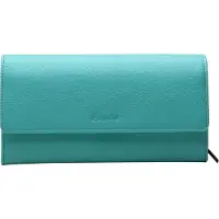 Esquire Leder Geldbörse Peru Ladies Purse Turquoise türkis