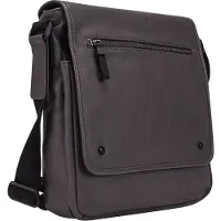 Leonhard heyden Umhängetasche Laptoptasche mit Laptopfach Cult Messenger Bag M Grey grau