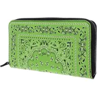 Gabs Leder Geldbörse GMONEY17 Bandana Ruga Wallet Pear Green grün