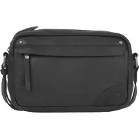 Gerry weber Leder Umhängetasche Tarragona Shoulderbag Black schwarz
