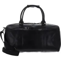 Buckle up BUCKLE & SEAM Leder Reisetasche Willow Blu Weekender Black schwarz