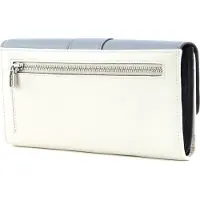 PICARD Leder Geldbörse Como 1 Wallet With Flap Ice-Kombi blau mehrfarbig