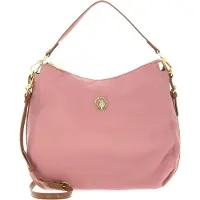 U.S. POLO ASSN. Schultertasche Houston Hobo Bag Rose / Tan lachsfarben