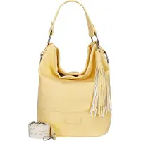 Fritzi aus Preußen Schultertasche Vintage Fritzi51 Hobo Bag Fizz hellgelb