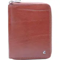Esquire Geldbörse Toscana Zip Wallet Brown braun