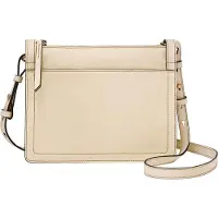 Fossil Leder Umhängetasche Schultertasche Taryn Crossbody Bag Bone creme