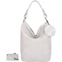 Fritzi aus Preußen Schultertasche Umhängetasche Brigitte X Fritzi Hobo Bag Stony grau