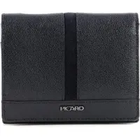 PICARD Leder Geldbörse Marie 1 Flap Wallet Ozean blau