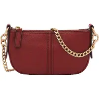 Fossil Umhängetasche Schultertasche Jolie Mini Crossbody Scarlet weinrot