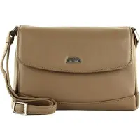 PICARD Leder Schultertasche Umhängetasche Really Shoulder Bag Hazel taupe