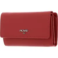 PICARD Leder Geldbörse Bingo Flap Wallet Melon koralle