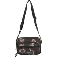 DAY ET Umhängetasche Day Gweneth RE-P Ikat Crossbody Bag Black schwarz beige