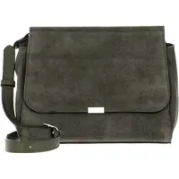 Saddler Leder Umhängetasche Uppsala Crossbody Bag Olive grün