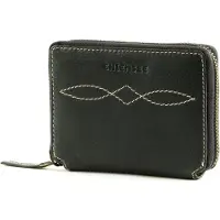 Chiemsee Leder Geldbörse Leather Wallet Black schwarz