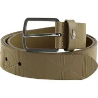 Lacoste Monogramme Embossed Belt