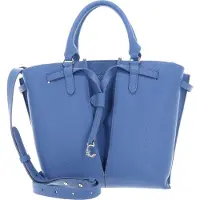 Coccinelle Medium Leather Tote Bag In Blue Größe: OS | Handtaschen Outlet | Damen | Blau