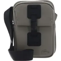 Lacoste Umhängetasche Tablettasche Naos Vertical Crossover Bag Eco Kelp khaki