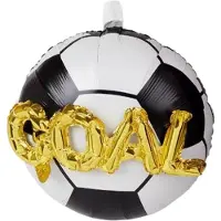 Merkloos Folieron Europameisterschaft/Weltcup -Fußballtor 44 cm