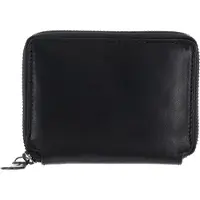 Leonhard heyden Leder Geldbörse Roma Zip Around Wallet Black schwarz