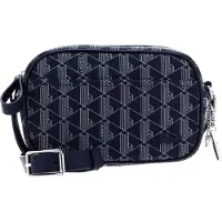 Lacoste Umhängetasche Daily Lifestyle Seasonal Slim Crossover Bag Mono Marine 166 Laponie dunkelblau