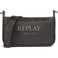 Replay Umhängetasche Crossbody Bag Granite Gray dunkelgrau