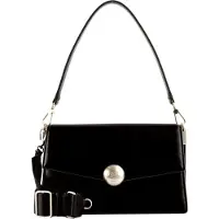 Lacoste Umhängetasche Schultertasche Flap Shoulder Bag Noir schwarz