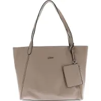 s.Oliver Shopper Braun Beige Polyurethan ca. 37x32x10 cm mit Utensilientasche