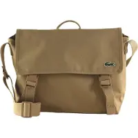 Lacoste Umhängetasche Tablettasche Messenger Bag Tan beige