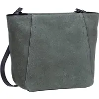 Liebeskind berlin Leder Schultertasche Umhängetasche Chudy Suede Hobo Bag Cypres
