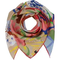 Fraas Silk Stole With Floral Print