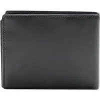 Esquire Geldbörse Slim Wallet Black schwarz