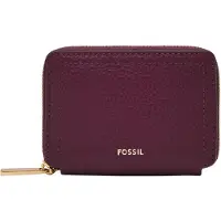 Fossil Kartenetui Logan Zip Around Card Case RFID Amethyst violett