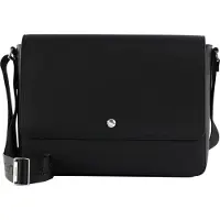 Lacoste Umhängetasche Laptoptasche mit Laptopfach Langon Messenger Bag Noir schwarz