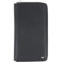 Golden Head Leder Ausweisetui Capri RFID Protect RV-Reise Brieftasche 4487 Schwarz