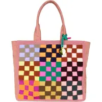 Oilily Schultertasche Stevie Shopper Rosette altrosa