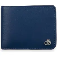 Scotch & Soda Leder Kartenetui Leather Card Case Navy Blue dunkelblau