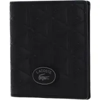 Lacoste Geldbörse Nomogramme Compact Wallet Noir schwarz