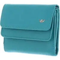 Golden Head Geldbörse Madrid RFID Protect Billfold Coin Wallet With Front Flap Snap Closure Turquoise türkis